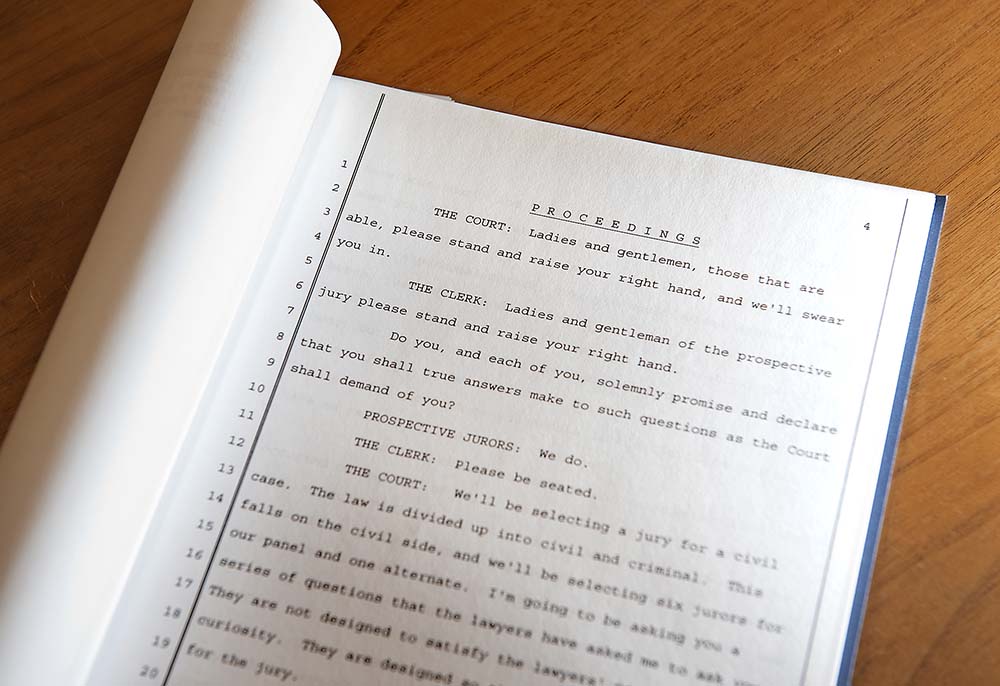 Court Reporting in 2020